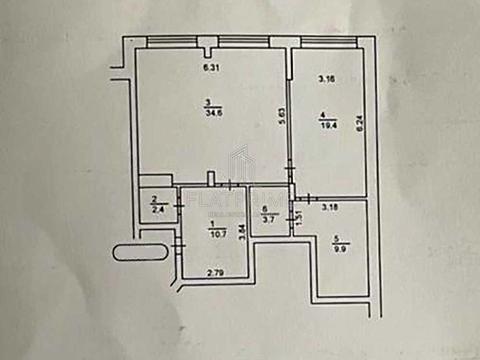 квартира по адресу Патриарха Мстислава Скрипника ул., 40