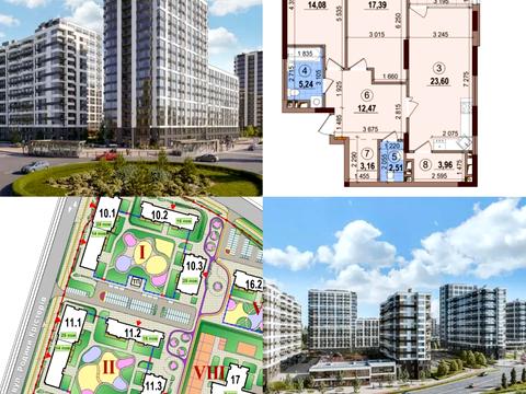 квартира по адресу Родини Крістерів ул., 16