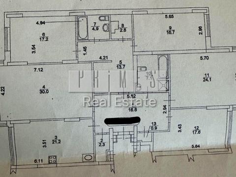 квартира за адресою Дніпровська набережна вул., 14