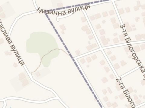 ділянка за адресою Щаслива