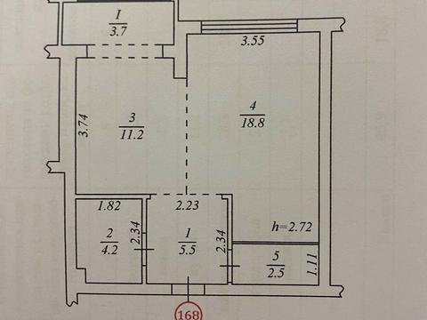 квартира за адресою Миколи Закревського вул., 95-В
