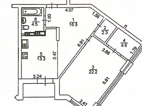 квартира за адресою Дегтярна вул., 20-Б