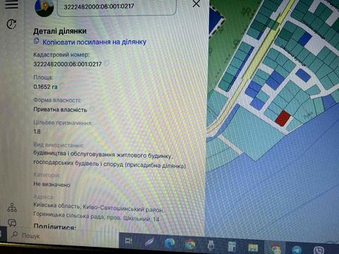 участок по адресу переулок Шкільний, 14