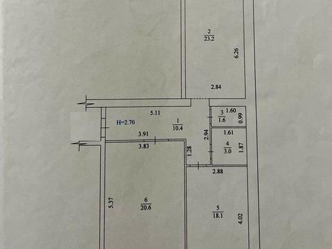 квартира по адресу Мостобудівників ул., 18