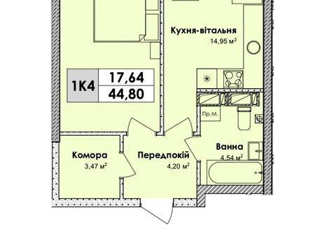 квартира за адресою Миколи Бажана просп., 17