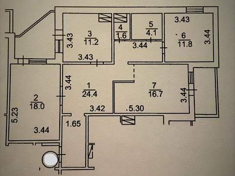 квартира по адресу Олевская ул., 7