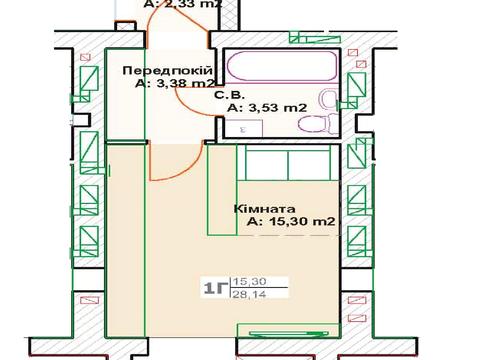 квартира за адресою Леоніда Бірюкова бульв., 7