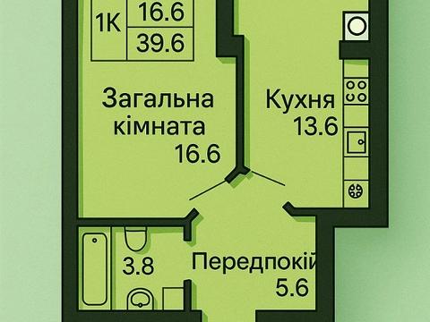 квартира за адресою Приміська вул., 12