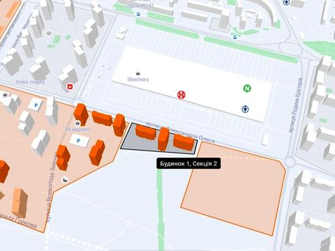 квартира за адресою Олександра Олеся вул., 13