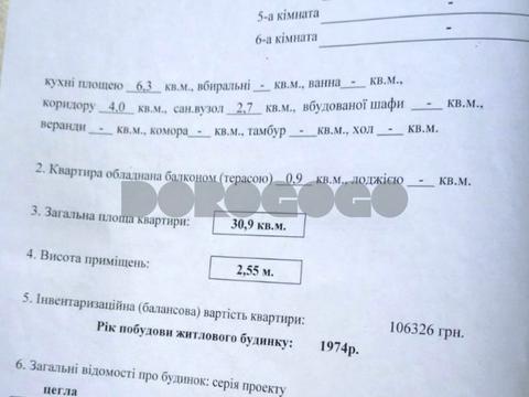 квартира по адресу Святошинская ул., 26