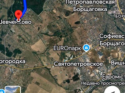 участок по адресу Мересьєва