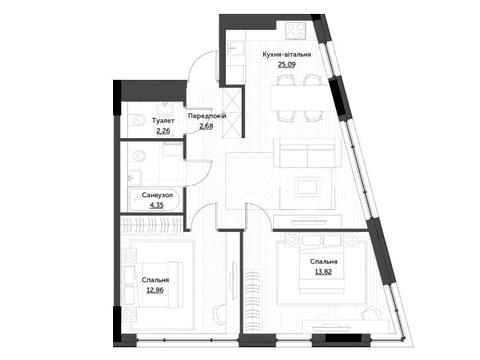 квартира за адресою Берковецька вул., 6