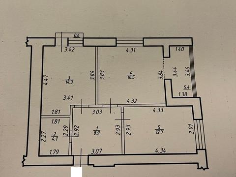 квартира по адресу Гетмана Мазепы ул., 164