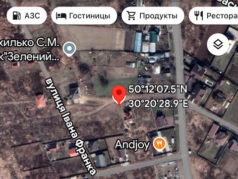 ділянка за адресою Івана Франка, 7