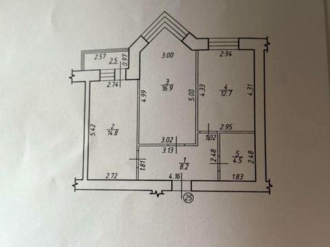 квартира по адресу Заозерна, 1А