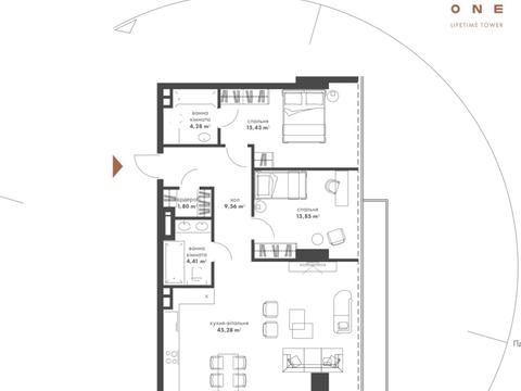 квартира за адресою Мечникова вул. (Кловський), 7Б