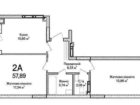 квартира за адресою Ольги Кобилянської вул. (Достоєвського), 26