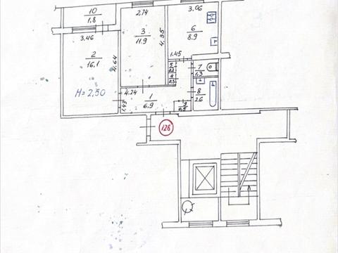 квартира по адресу Антоненко-Давыдовича ул., 9