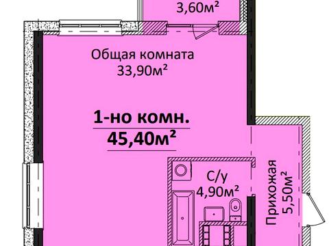 квартира по адресу Одесса, Гагарина просп. (Гагарина), 19-В