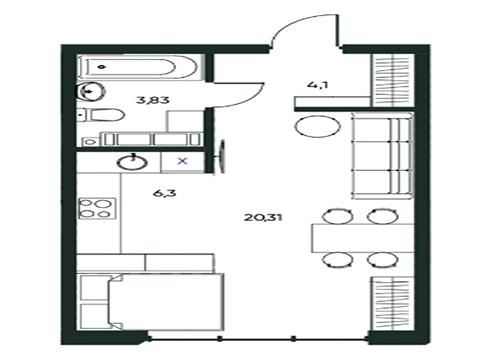квартира за адресою Лисогірський пров., 1