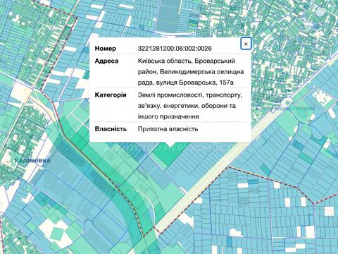 ділянка за адресою 