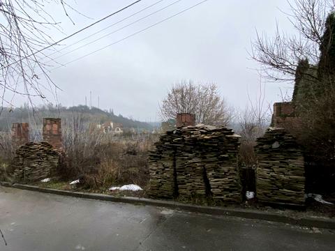 участок по адресу пер. Виноградный