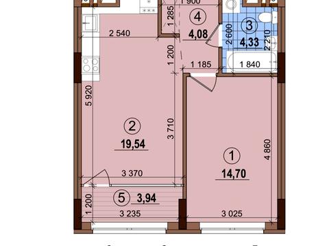 квартира за адресою Родини Крістерів вул., 14