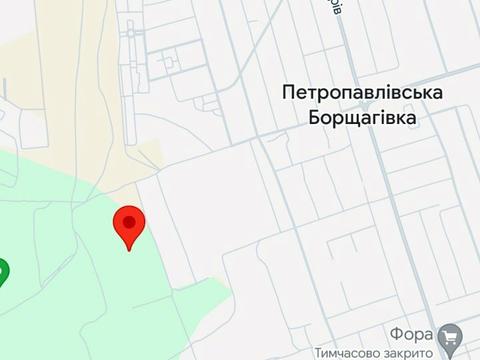 участок по адресу Осіння, 12