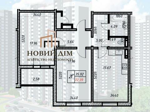 квартира по адресу Коноплянская ул., 22