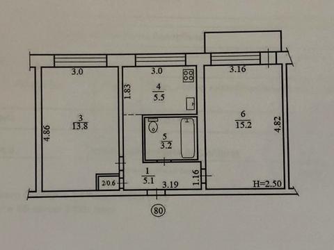 квартира по адресу Ірини Бекешкіної ул. (Генерала Карбишева), 8