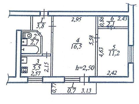квартира по адресу Слобожанский просп. (им. газеты Правда), 13