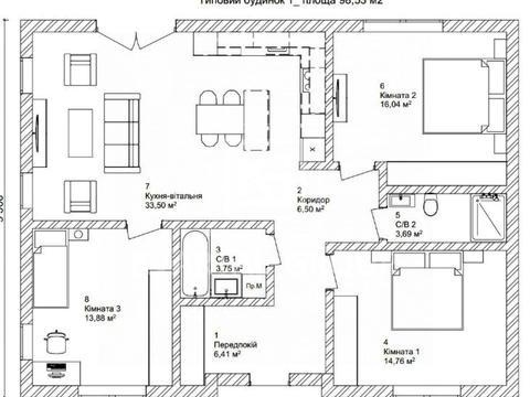 дом по адресу Успішна, 17