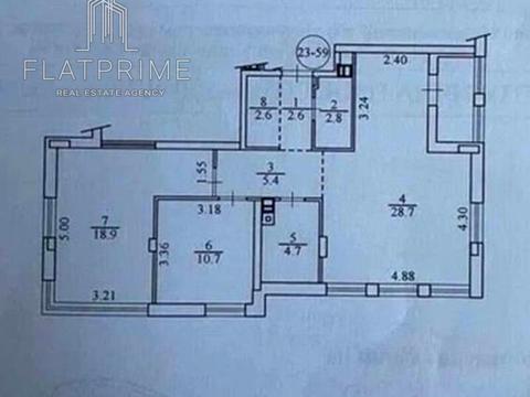 квартира за адресою Салютна вул., 2к23