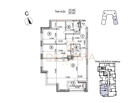 квартира за адресою Берестейський просп. (Перемоги), 42а