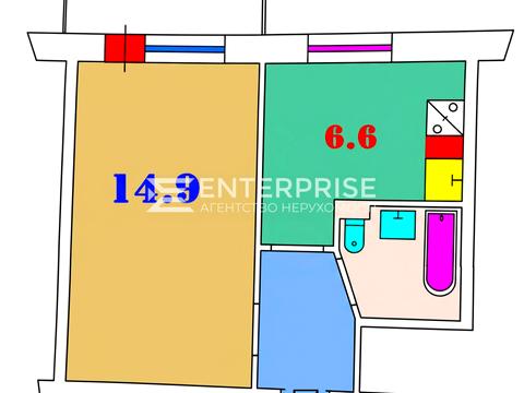 квартира по адресу Юности ул., 2