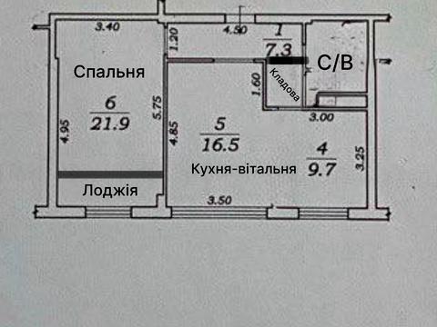 квартира за адресою Середня вул., 24 к2
