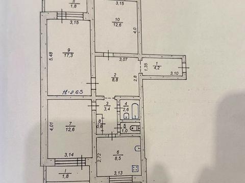 квартира по адресу 5-й Заречный микрорайон , 78