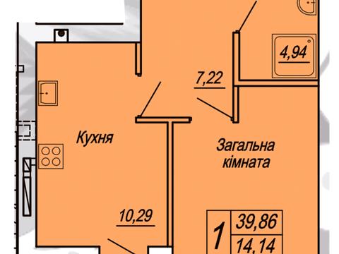 квартира по адресу Євгена Рихліка ул. (5-й  Щорса), 11-А