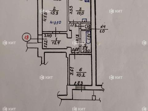 квартира по адресу Дарвина ул., 3/5