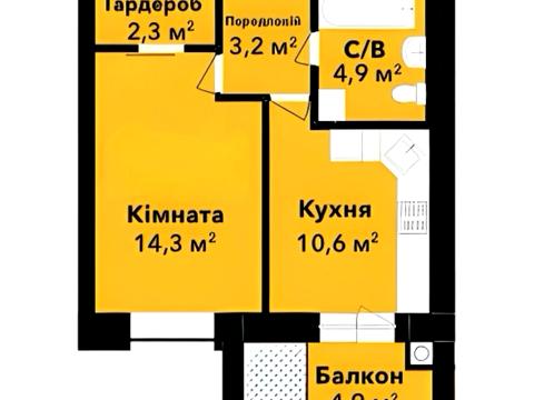 квартира по адресу Довженка ул., 4
