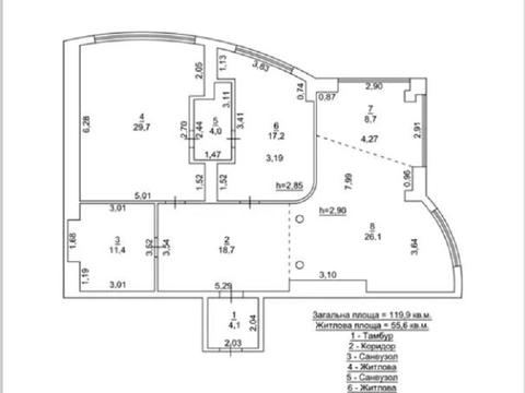 квартира за адресою Шевченка просп., 33б