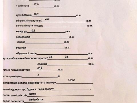квартира за адресою Дмитра Яворницького просп. (Карла Маркса), 109