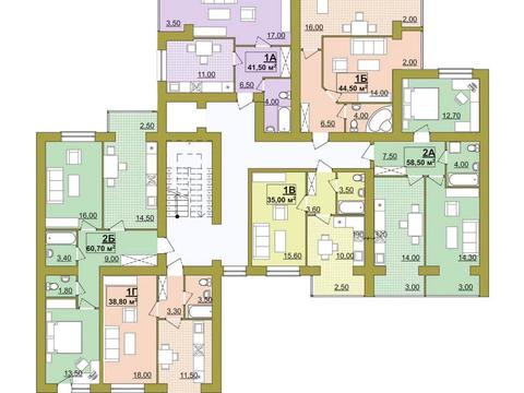 квартира по адресу Высочана ул., 18