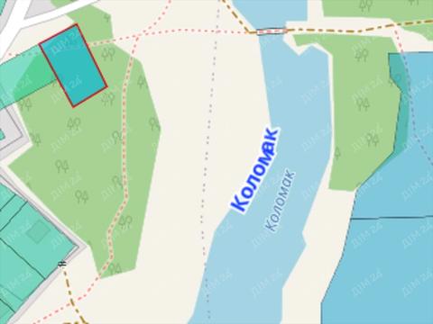 участок по адресу Озерная ул., 1