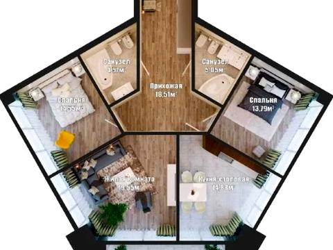 квартира по адресу Набережная Победы ул., 9-Б