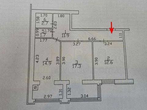 квартира по адресу Любечская ул., 106