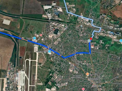 участок по адресу Трипільська, 2