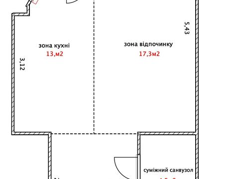 квартира по адресу Костанайская ул., 13