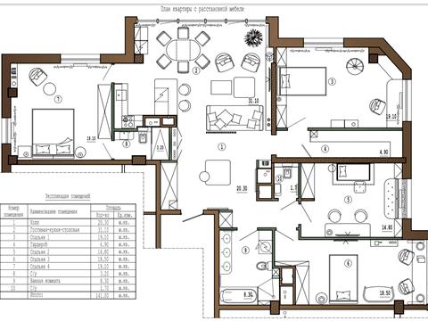 квартира за адресою Одеса, Аркадійське плато вул. (Гагаринське плато), 5б