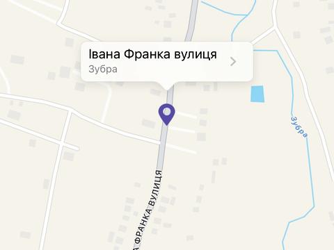 ділянка за адресою І.Франка
